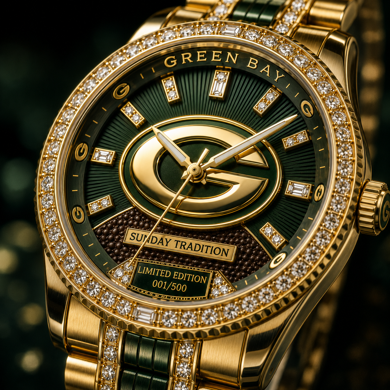 Green Gold Legacy Stainless Steel Watch - Limited Fan Edition TB0508