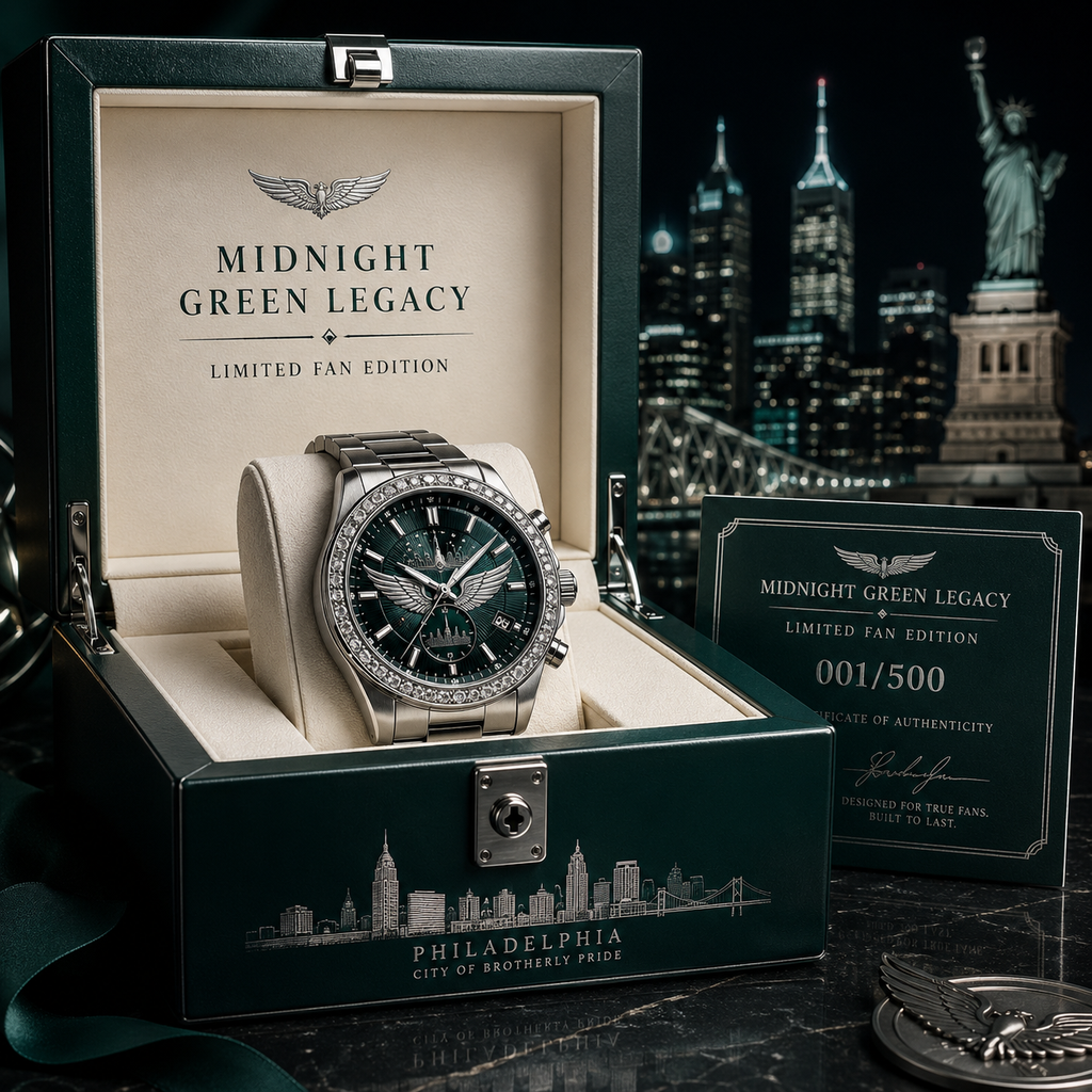 Midnight Green Bird Legacy Watch MGB05